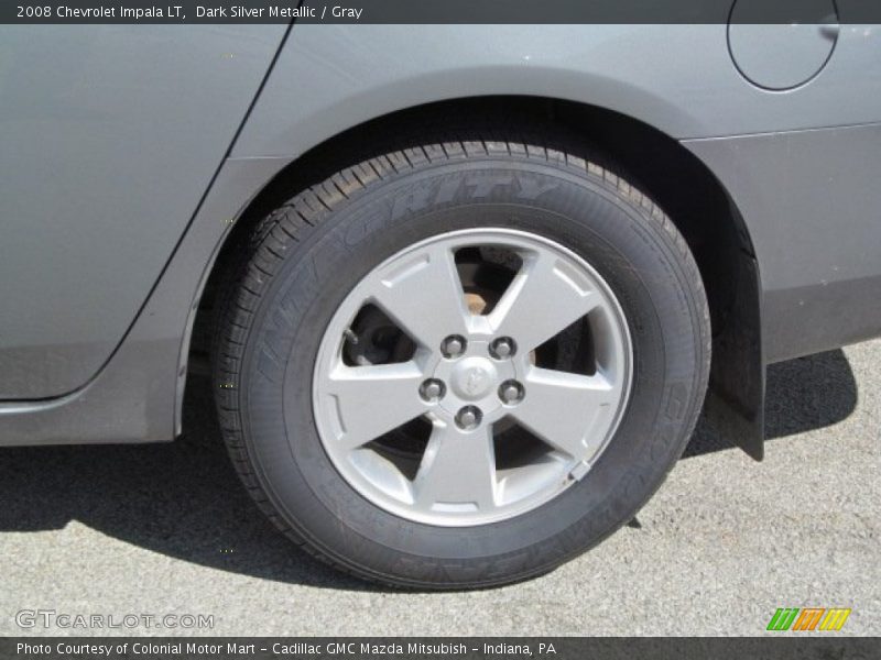 Dark Silver Metallic / Gray 2008 Chevrolet Impala LT