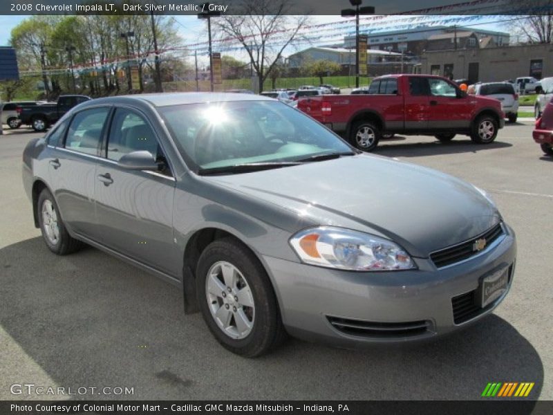 Dark Silver Metallic / Gray 2008 Chevrolet Impala LT