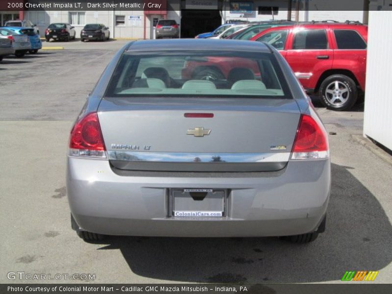 Dark Silver Metallic / Gray 2008 Chevrolet Impala LT