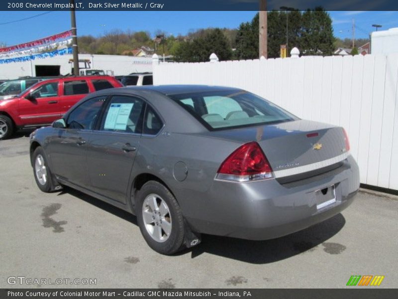 Dark Silver Metallic / Gray 2008 Chevrolet Impala LT