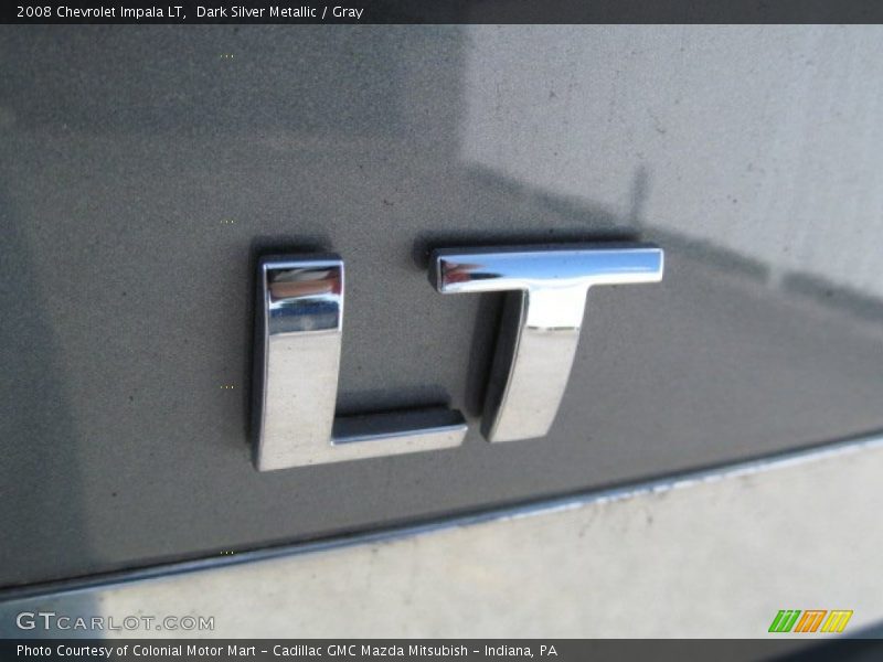 Dark Silver Metallic / Gray 2008 Chevrolet Impala LT
