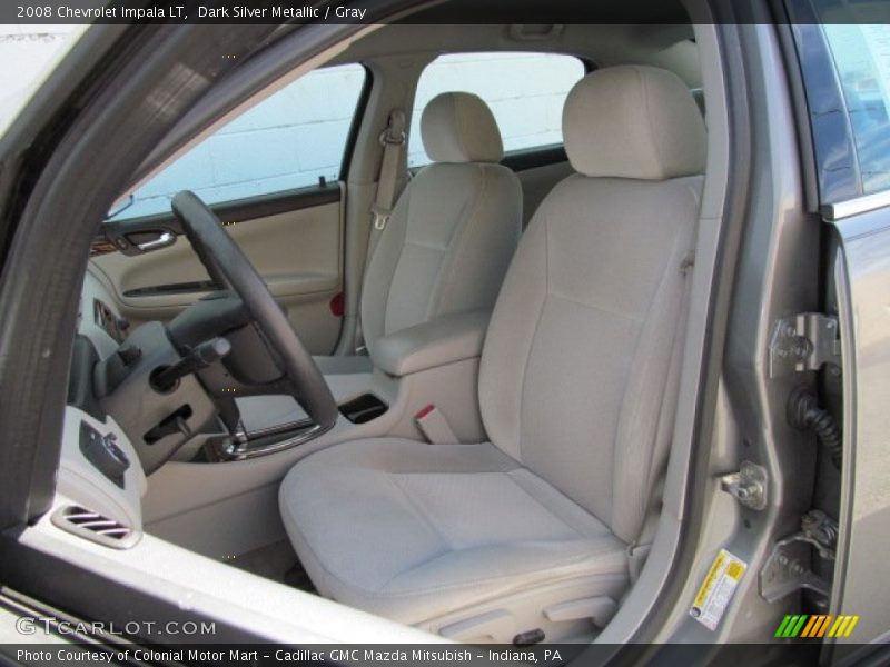 Dark Silver Metallic / Gray 2008 Chevrolet Impala LT