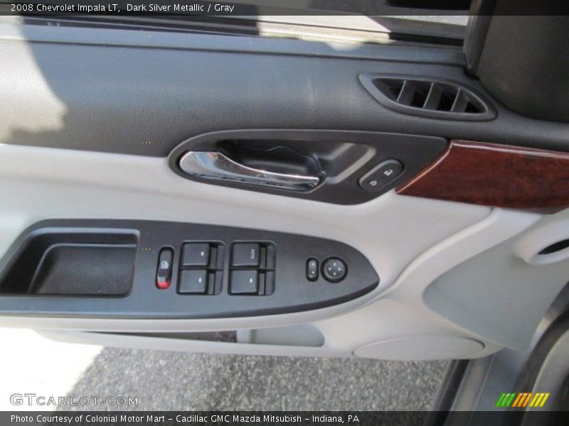 Dark Silver Metallic / Gray 2008 Chevrolet Impala LT