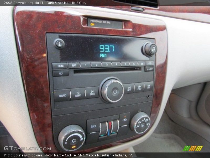 Dark Silver Metallic / Gray 2008 Chevrolet Impala LT