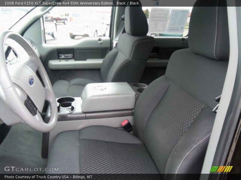 Black / Black 2008 Ford F150 XLT SuperCrew 4x4 60th Anniversary Edition