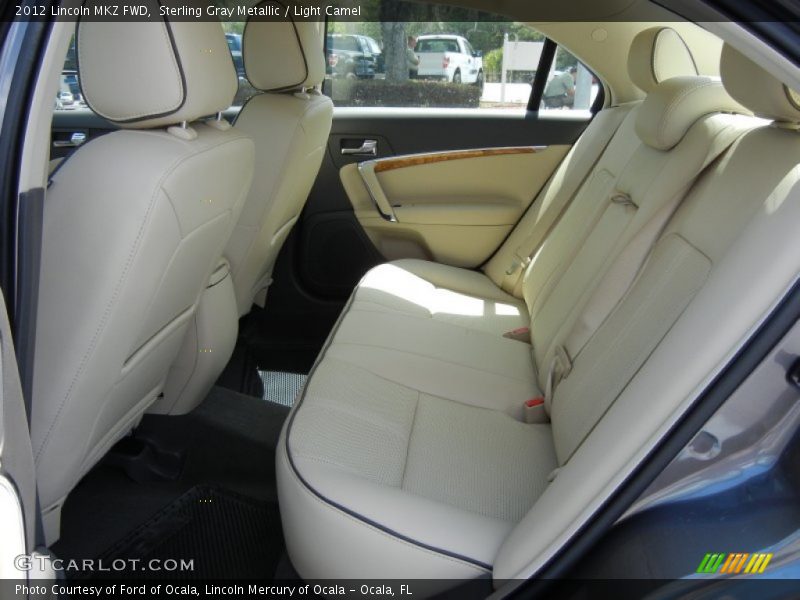 Sterling Gray Metallic / Light Camel 2012 Lincoln MKZ FWD