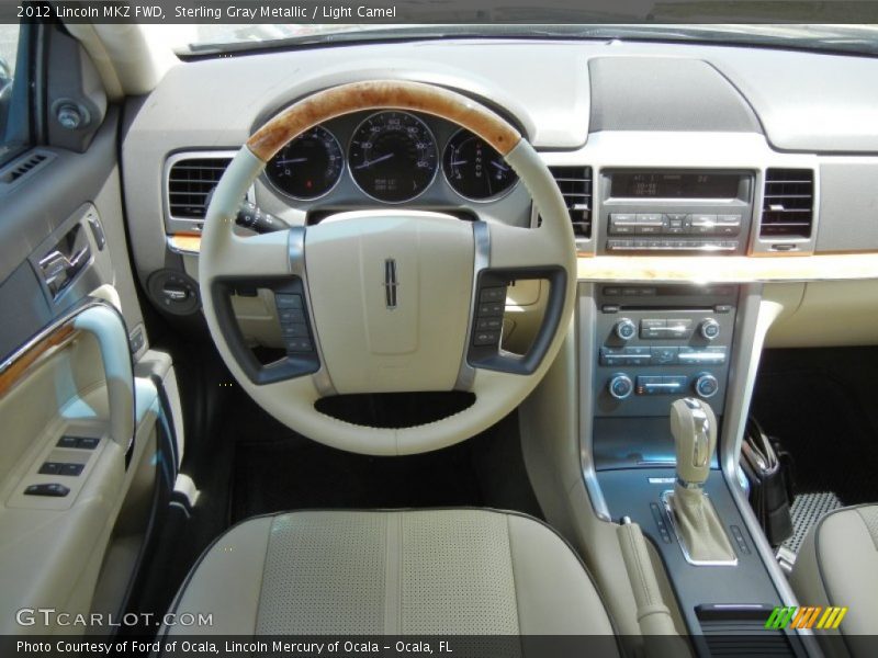 Sterling Gray Metallic / Light Camel 2012 Lincoln MKZ FWD