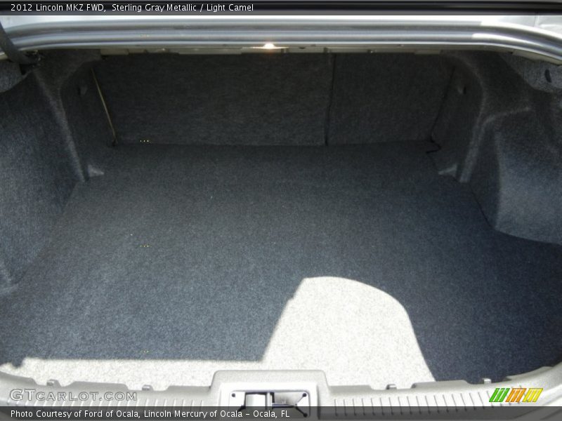 Sterling Gray Metallic / Light Camel 2012 Lincoln MKZ FWD