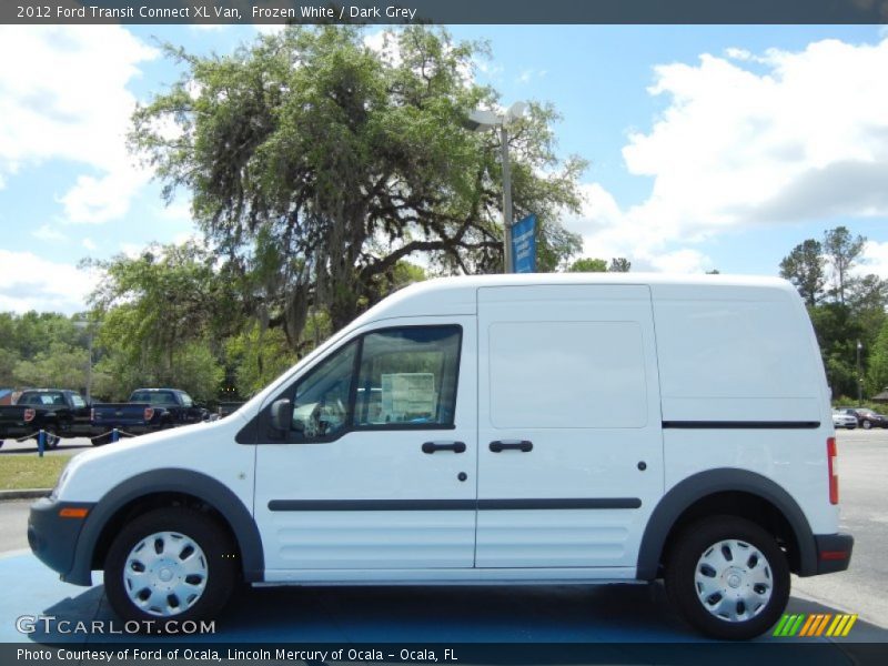 Frozen White / Dark Grey 2012 Ford Transit Connect XL Van