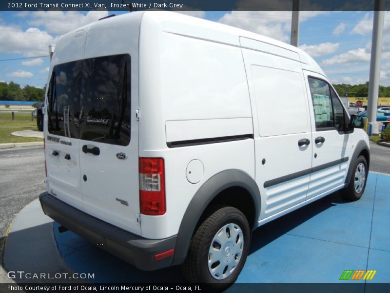  2012 Transit Connect XL Van Frozen White