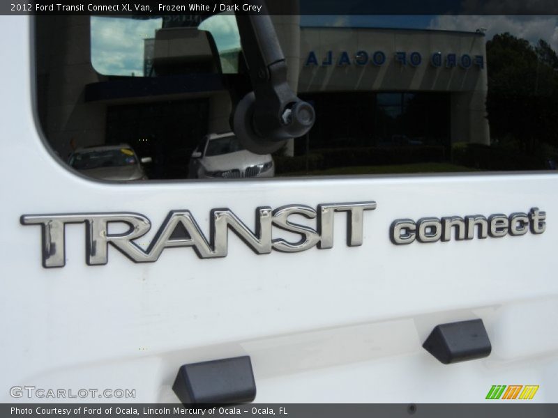 Frozen White / Dark Grey 2012 Ford Transit Connect XL Van