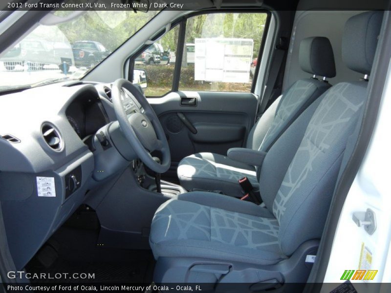 Frozen White / Dark Grey 2012 Ford Transit Connect XL Van