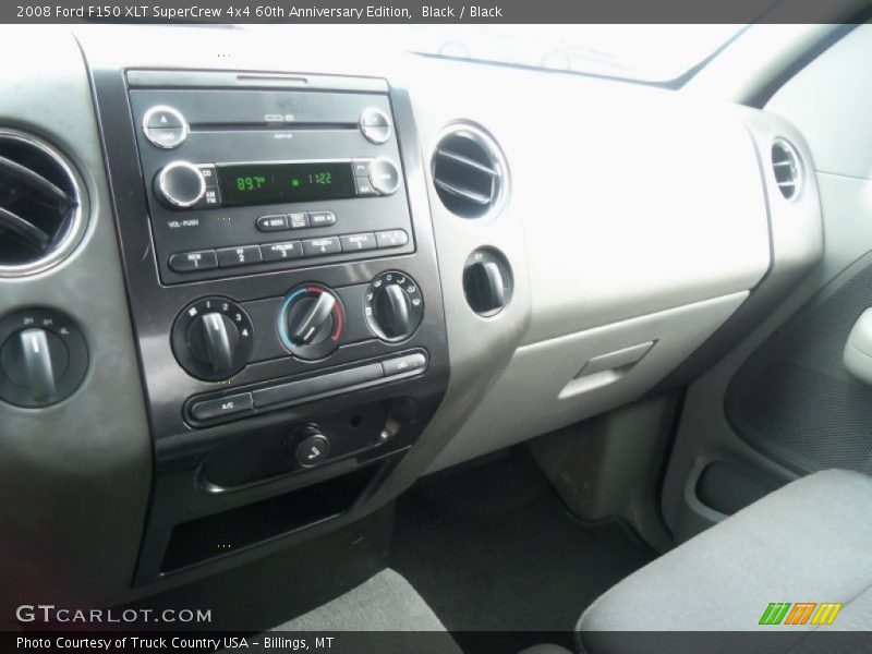 Black / Black 2008 Ford F150 XLT SuperCrew 4x4 60th Anniversary Edition