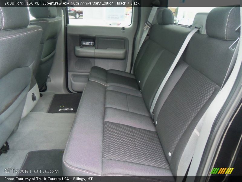 Black / Black 2008 Ford F150 XLT SuperCrew 4x4 60th Anniversary Edition