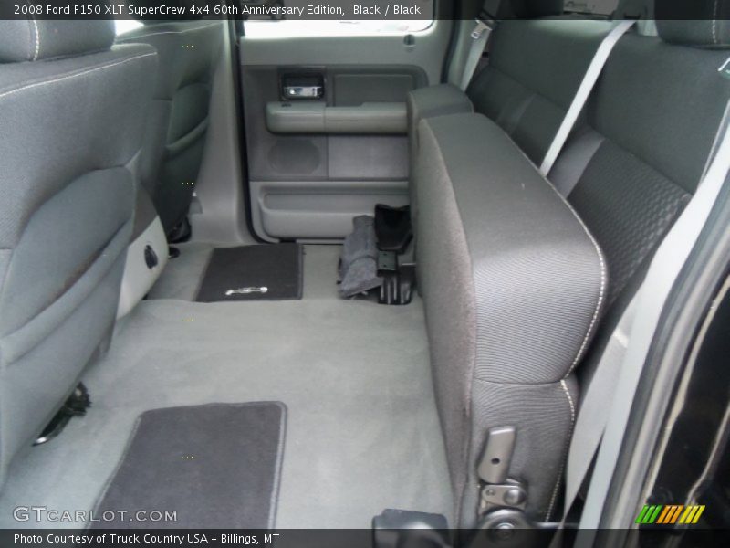 Black / Black 2008 Ford F150 XLT SuperCrew 4x4 60th Anniversary Edition
