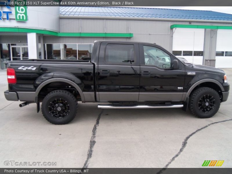  2008 F150 XLT SuperCrew 4x4 60th Anniversary Edition Black