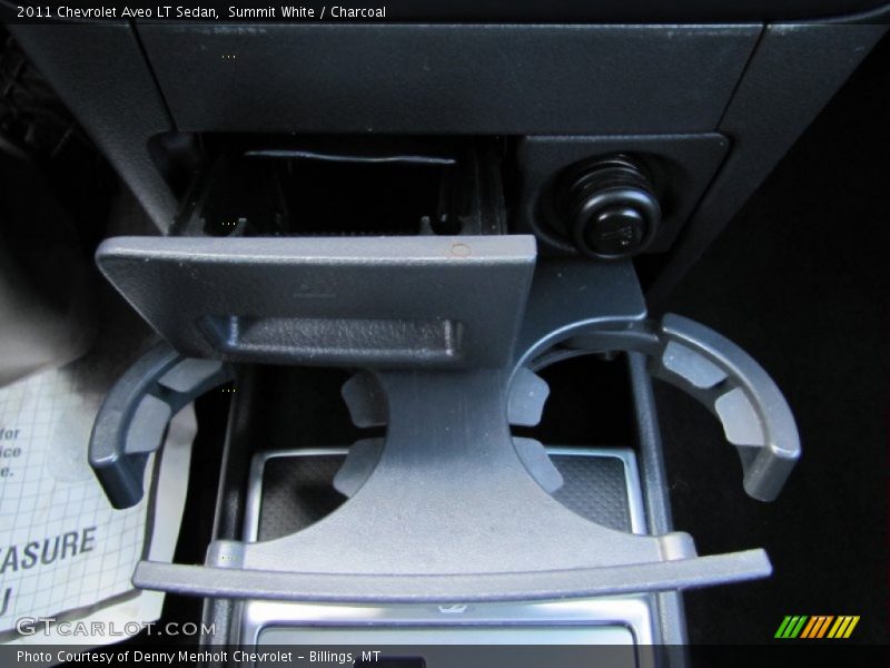 Summit White / Charcoal 2011 Chevrolet Aveo LT Sedan