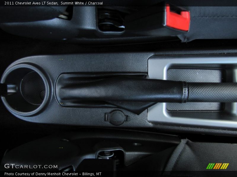 Summit White / Charcoal 2011 Chevrolet Aveo LT Sedan