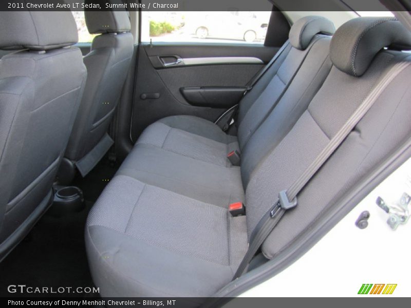 Summit White / Charcoal 2011 Chevrolet Aveo LT Sedan