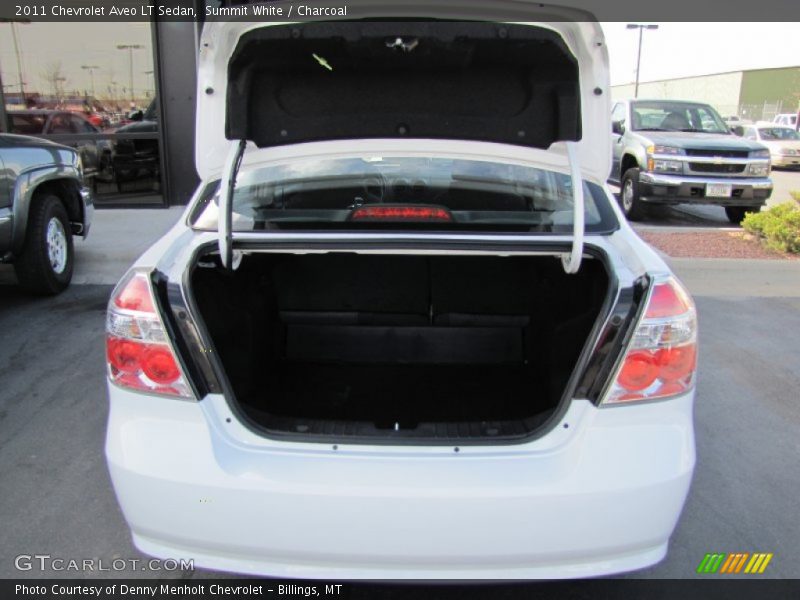 Summit White / Charcoal 2011 Chevrolet Aveo LT Sedan