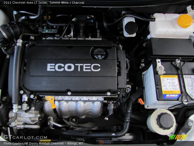 Summit White / Charcoal 2011 Chevrolet Aveo LT Sedan