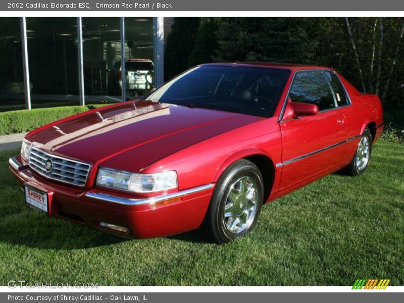 Crimson Red Pearl / Black 2002 Cadillac Eldorado ESC