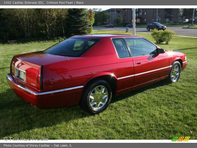 Crimson Red Pearl / Black 2002 Cadillac Eldorado ESC