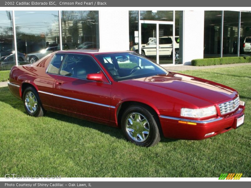 Crimson Red Pearl / Black 2002 Cadillac Eldorado ESC