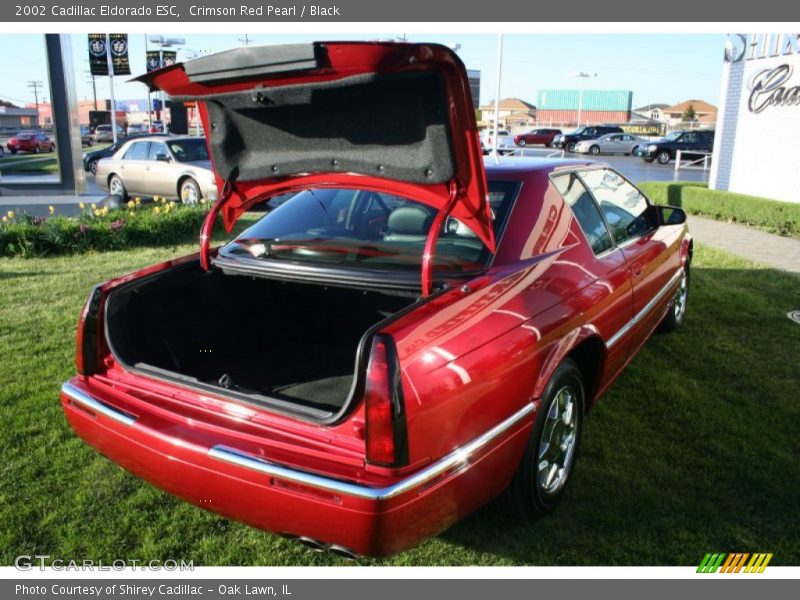 Crimson Red Pearl / Black 2002 Cadillac Eldorado ESC