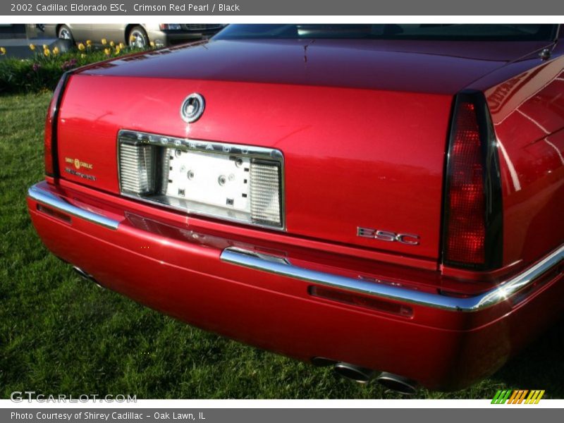Crimson Red Pearl / Black 2002 Cadillac Eldorado ESC