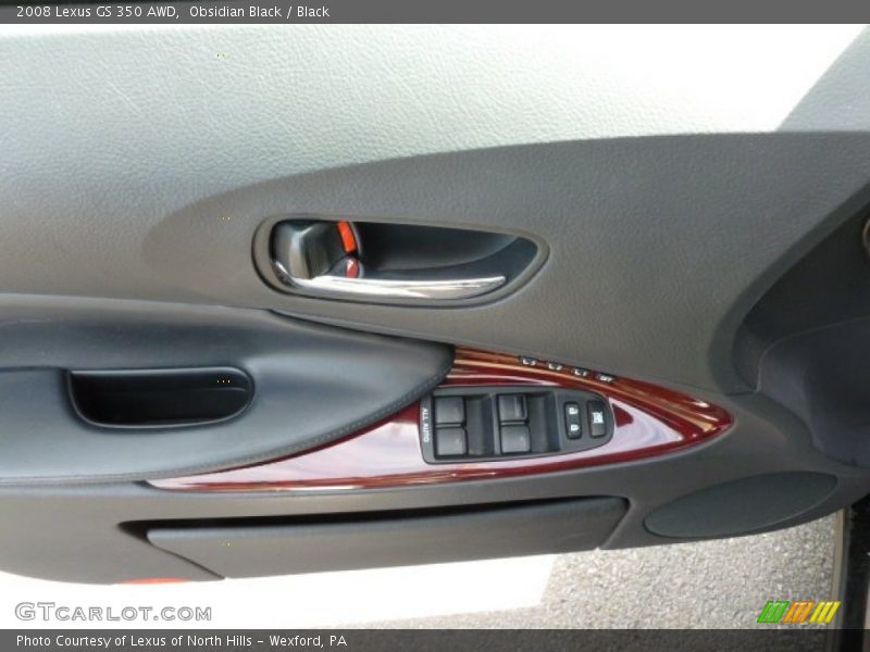 Obsidian Black / Black 2008 Lexus GS 350 AWD