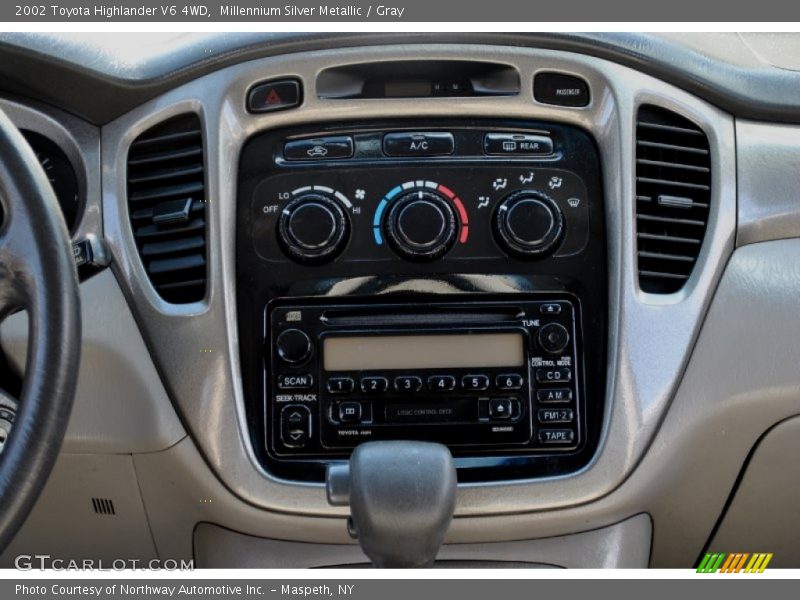 Millennium Silver Metallic / Gray 2002 Toyota Highlander V6 4WD