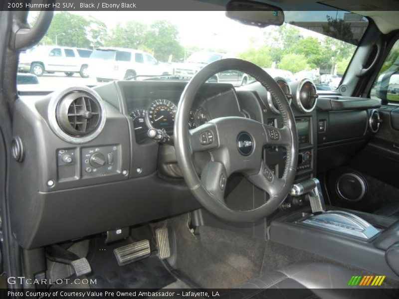 Black / Ebony Black 2005 Hummer H2 SUV