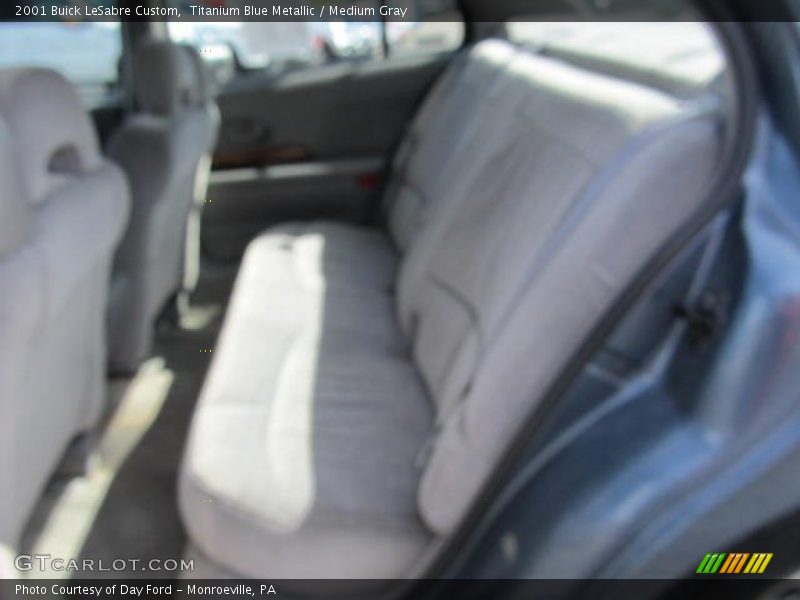 Titanium Blue Metallic / Medium Gray 2001 Buick LeSabre Custom
