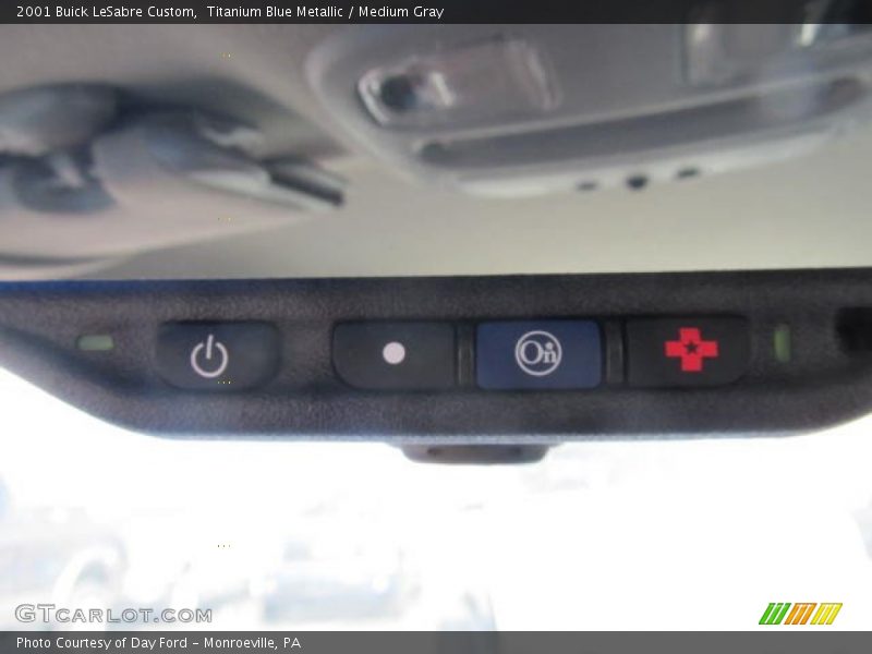 Titanium Blue Metallic / Medium Gray 2001 Buick LeSabre Custom