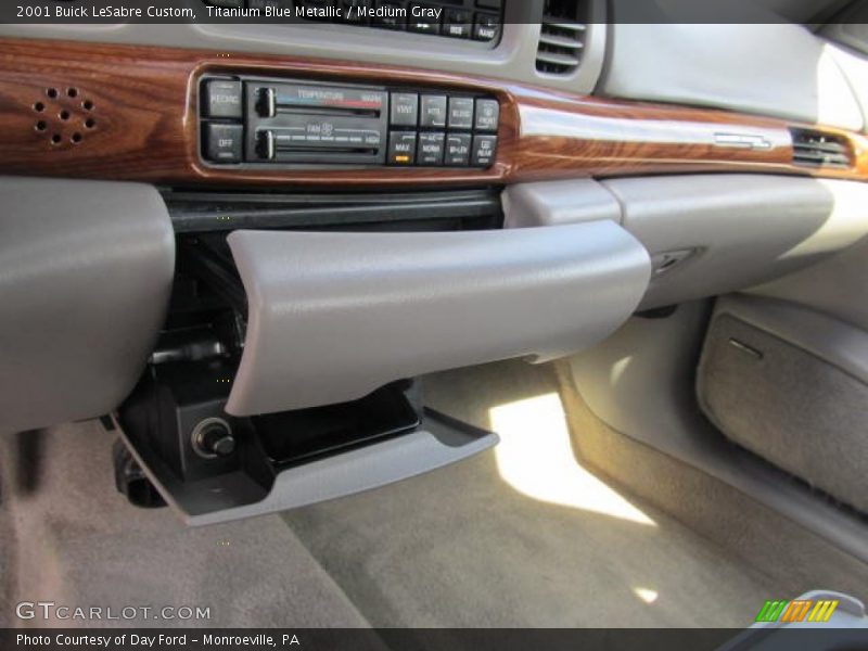 Titanium Blue Metallic / Medium Gray 2001 Buick LeSabre Custom