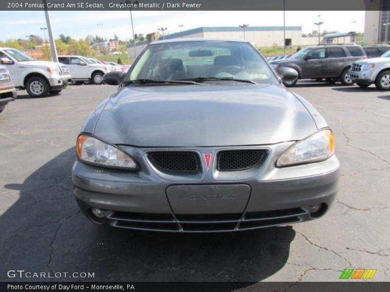 Greystone Metallic / Dark Pewter 2004 Pontiac Grand Am SE Sedan