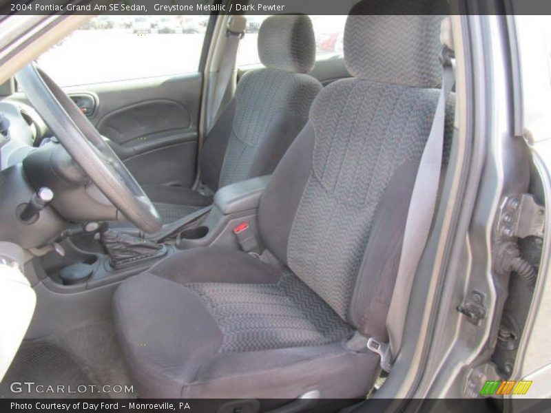 Greystone Metallic / Dark Pewter 2004 Pontiac Grand Am SE Sedan