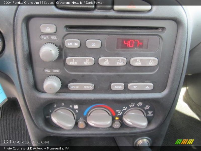 Greystone Metallic / Dark Pewter 2004 Pontiac Grand Am SE Sedan