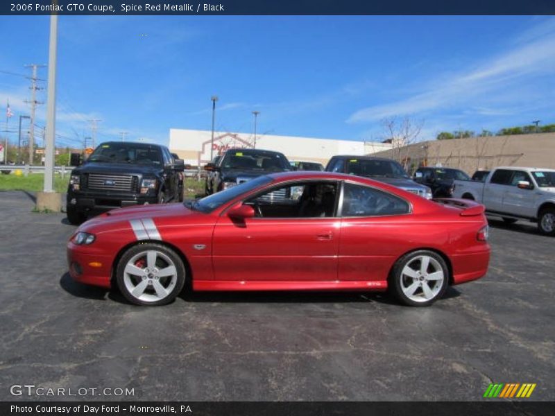  2006 GTO Coupe Spice Red Metallic