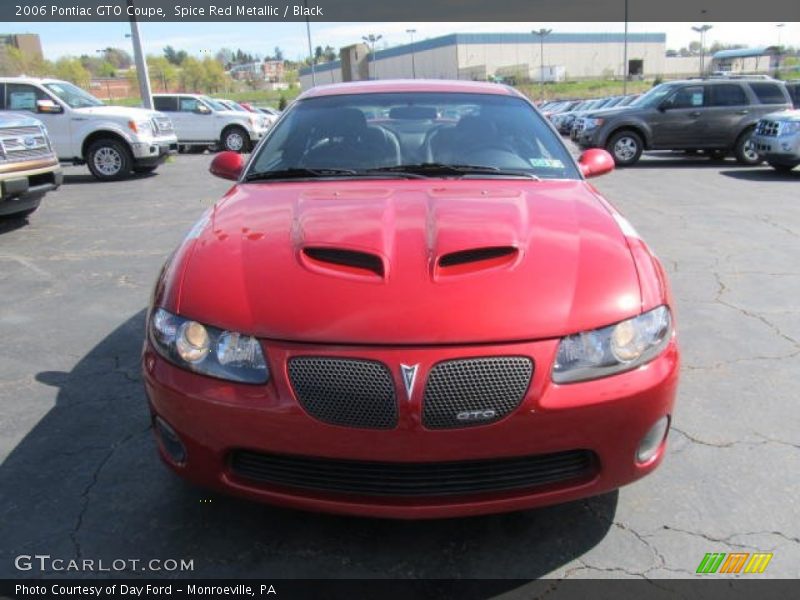  2006 GTO Coupe Spice Red Metallic