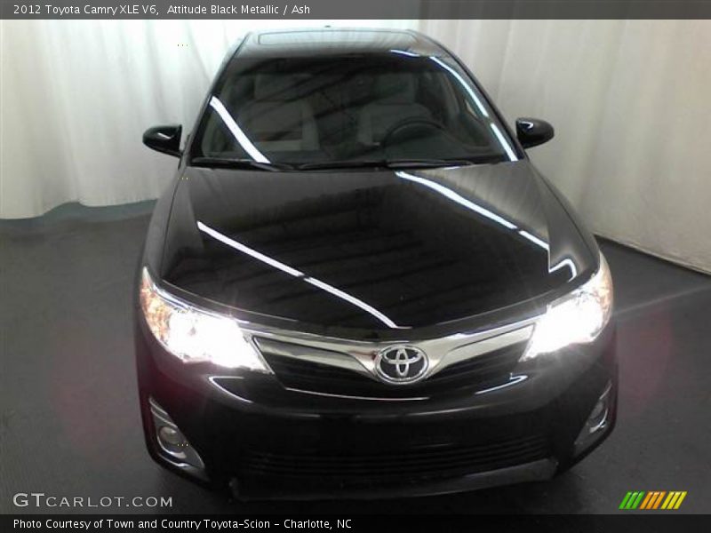 Attitude Black Metallic / Ash 2012 Toyota Camry XLE V6
