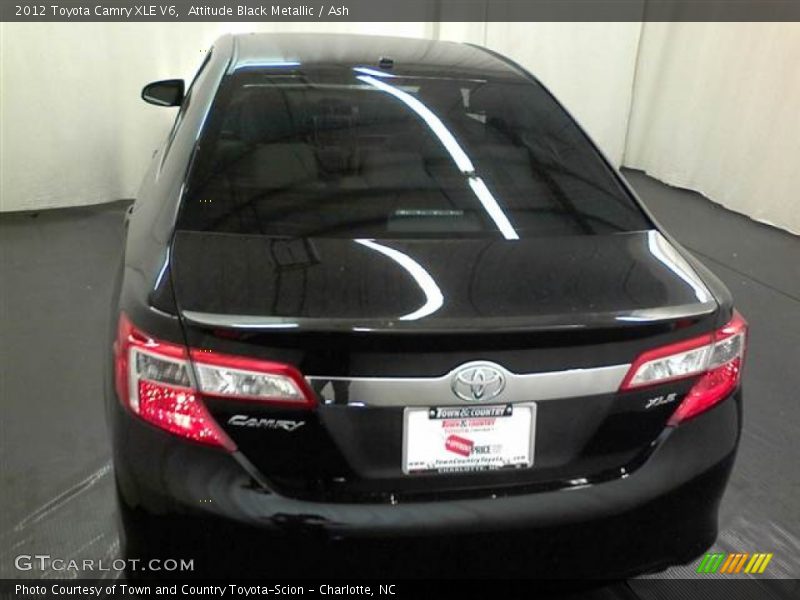 Attitude Black Metallic / Ash 2012 Toyota Camry XLE V6