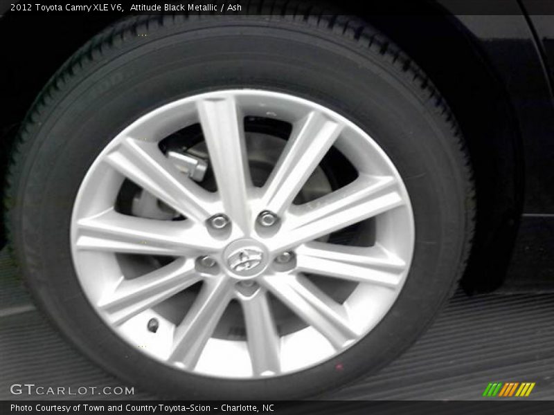 Attitude Black Metallic / Ash 2012 Toyota Camry XLE V6