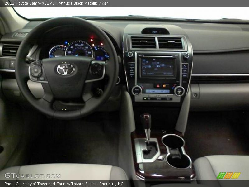 Attitude Black Metallic / Ash 2012 Toyota Camry XLE V6