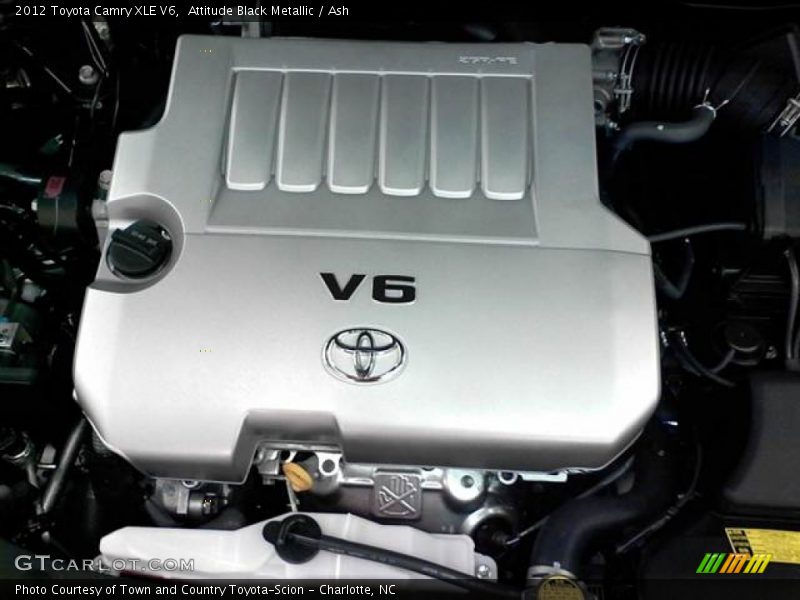Attitude Black Metallic / Ash 2012 Toyota Camry XLE V6