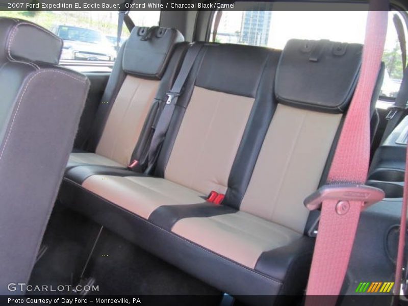 Oxford White / Charcoal Black/Camel 2007 Ford Expedition EL Eddie Bauer