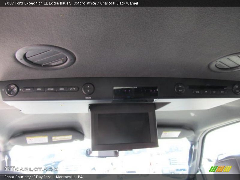 Oxford White / Charcoal Black/Camel 2007 Ford Expedition EL Eddie Bauer