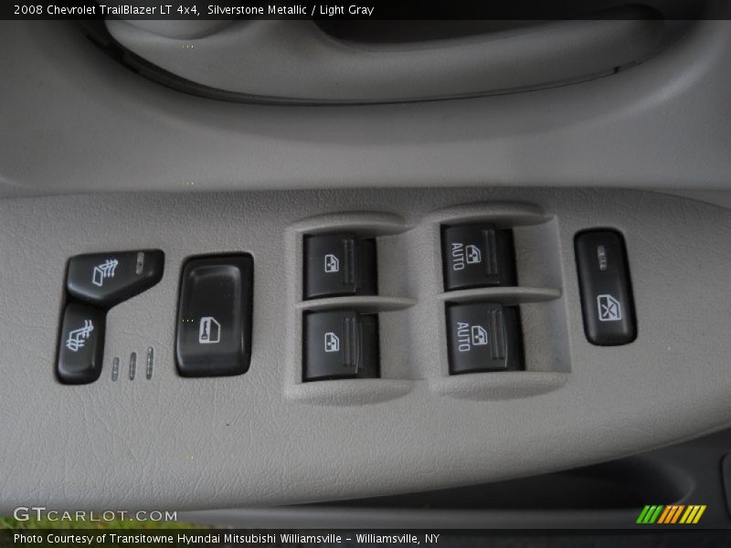 Silverstone Metallic / Light Gray 2008 Chevrolet TrailBlazer LT 4x4