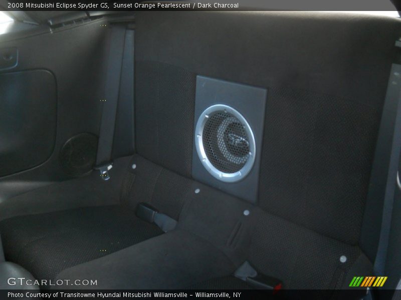 Sunset Orange Pearlescent / Dark Charcoal 2008 Mitsubishi Eclipse Spyder GS